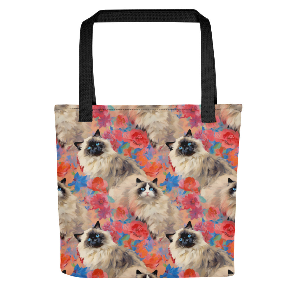 Tote Bag: Ragdolls Collection in Mecotes Twinkel